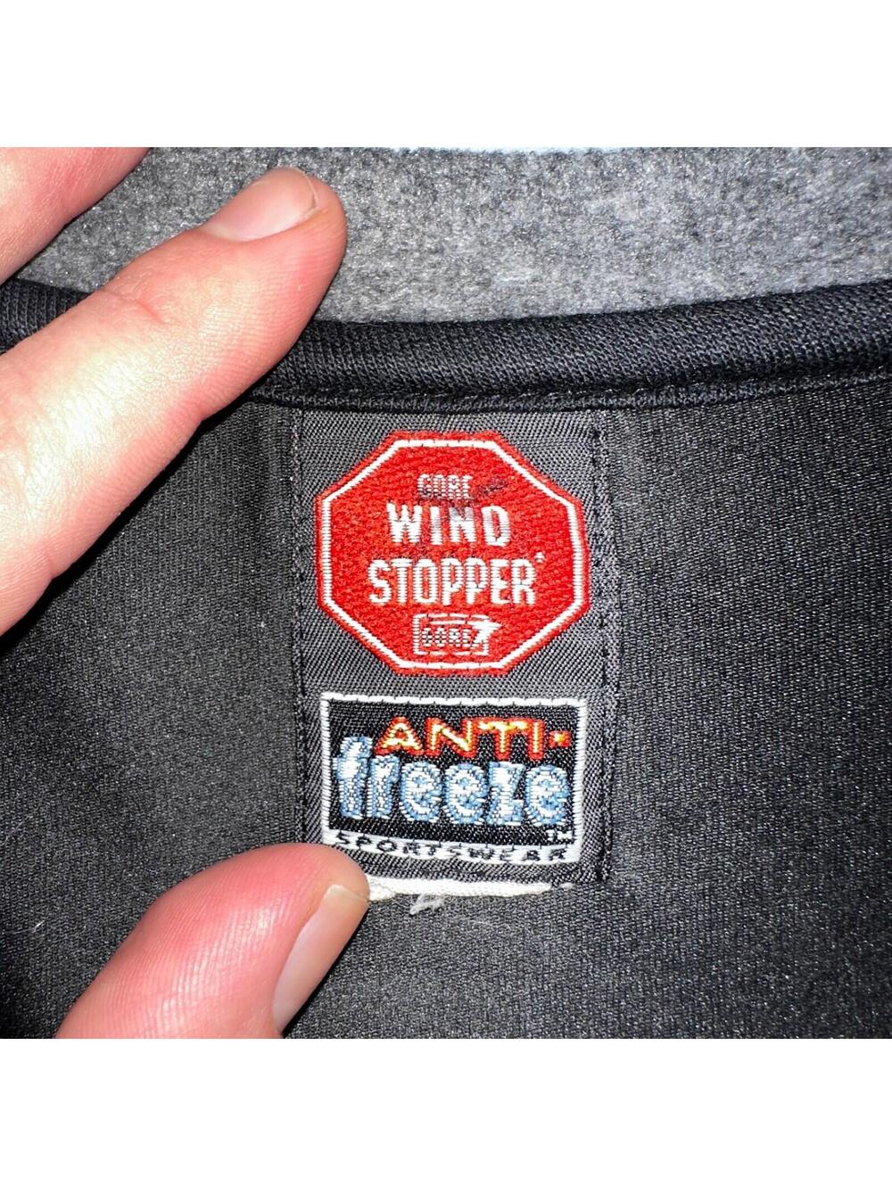Vintage 80s Gore Wind Stopper Anti Freeze Sportswear Original Rare Vest 1980s - Picture 2 of 7